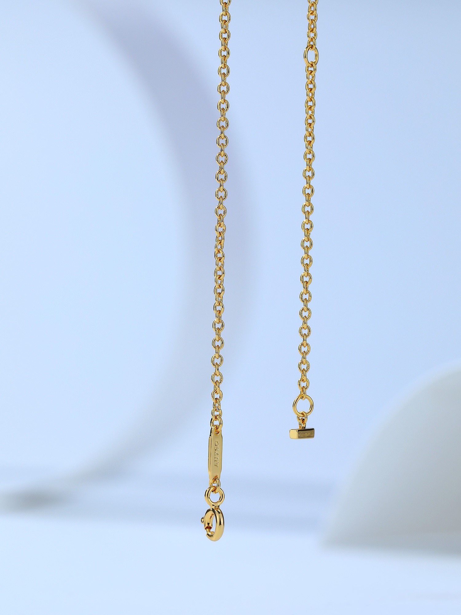 티파니 스마일 목걸이,미듐 파베 상세 이미지